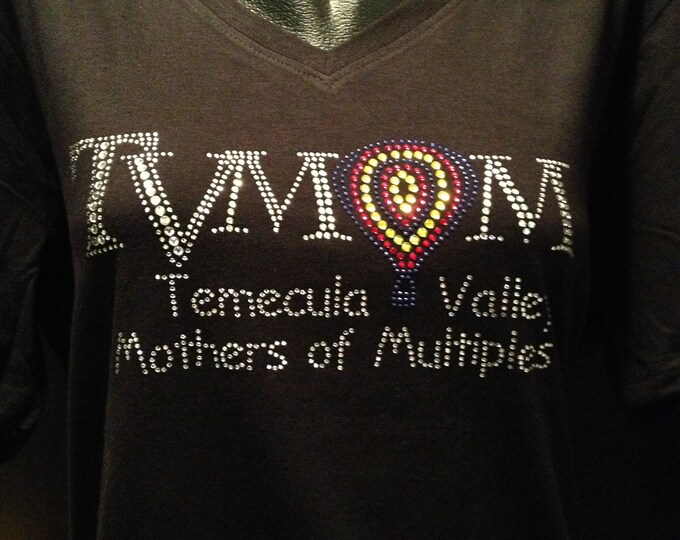 TVMOM Rhinestone Shirt