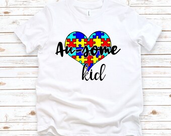 Autism Awareness - Au-some Kid Shirt