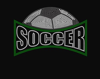 Soccer Arch Rhinestone Shirt