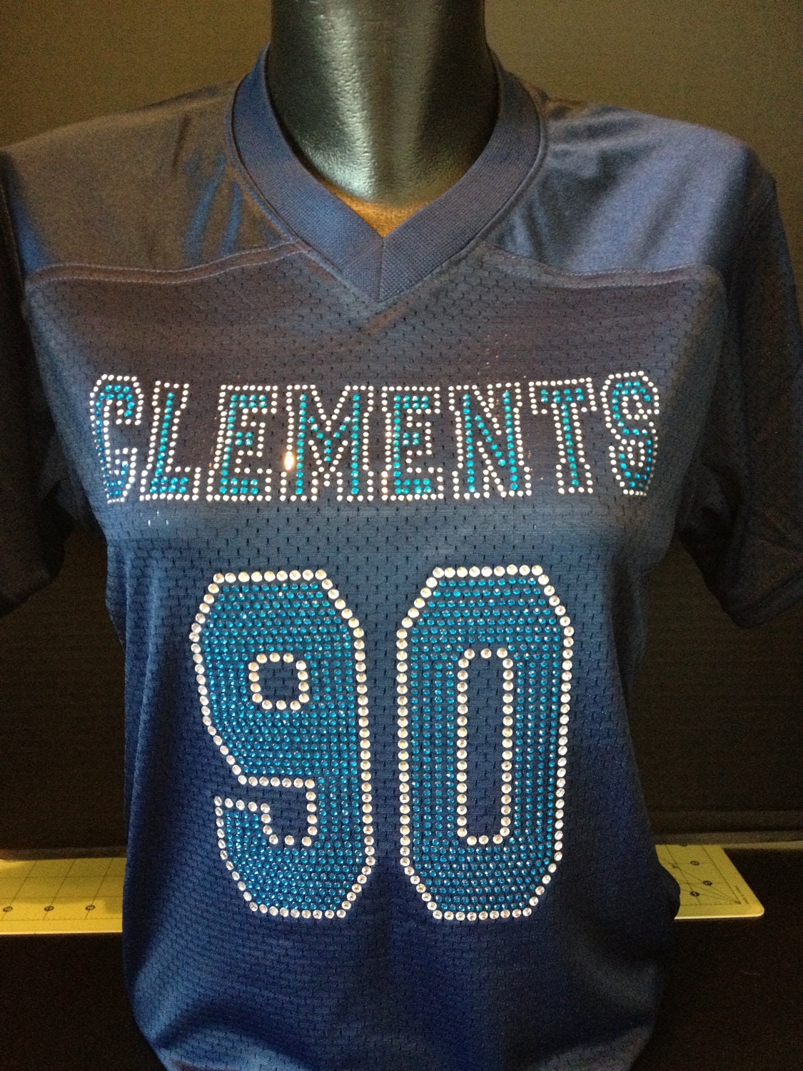 custom bling jerseys