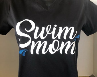 Swim Mom Tee (Customize Colors)
