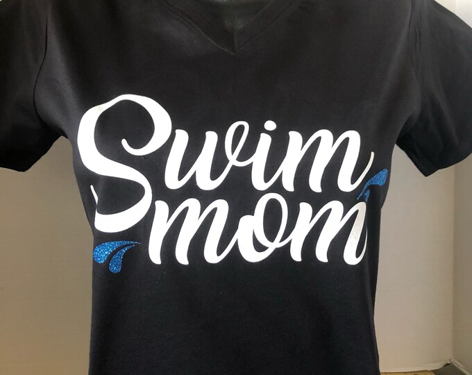 Swim Mom Tee (Customize Colors)