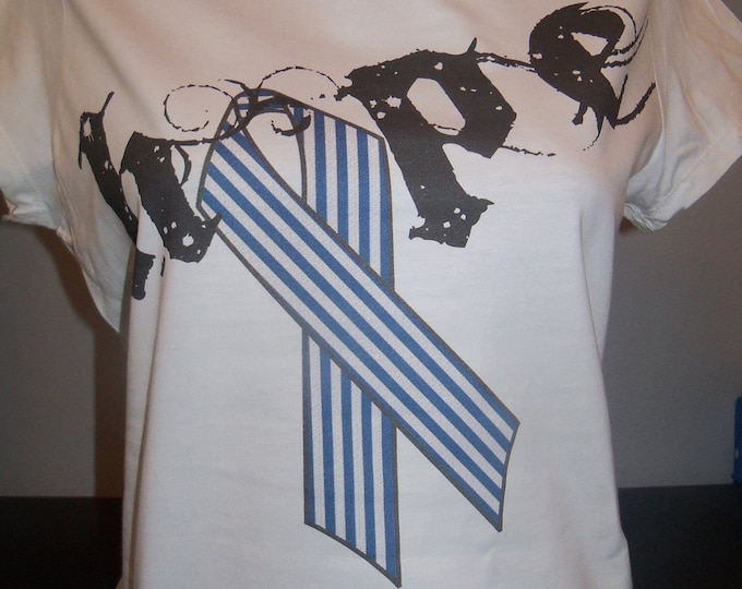 ALS Awareness - Hope with Blue Ribbon
