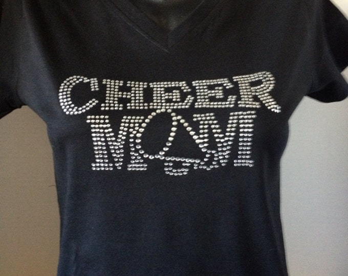 Cheer Mom Bling T-Shirt