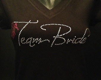 Bride - Team Bride Bling T-Shirt