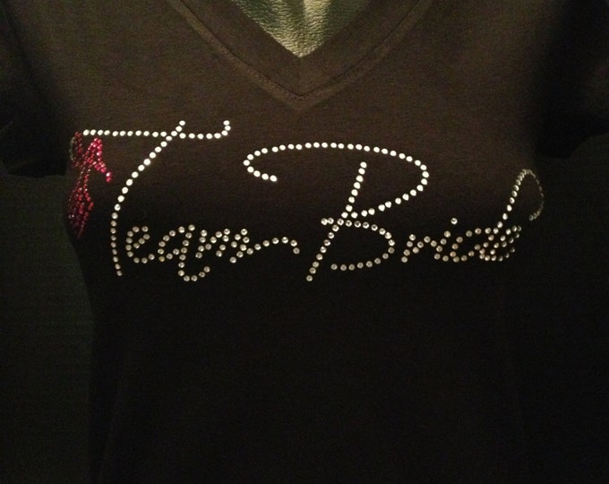 Bride - Team Bride Bling T-Shirt