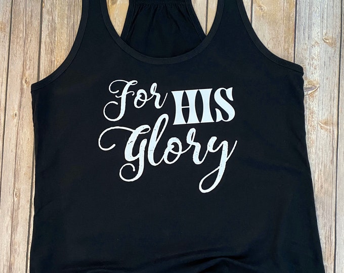 For His Glory Printed Tee