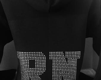 RN Nurses - Medical - Doctors - Custom Hospital Hooded Bling Jacket