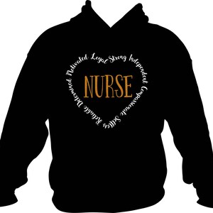 Compassionate Words Nursing Hoodie