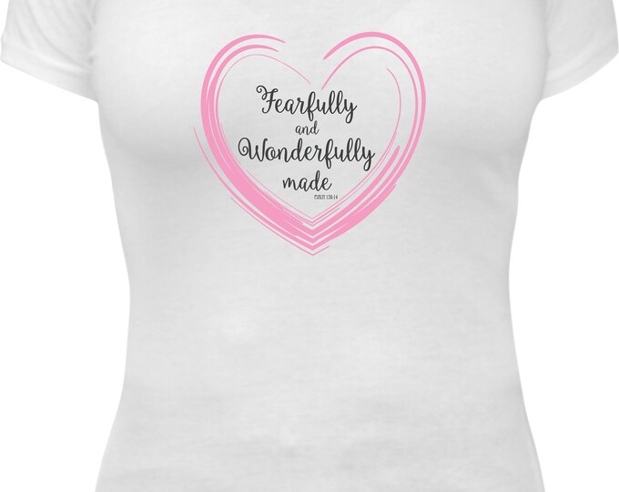 Fearfully and Wonderfully Made Printed Tee