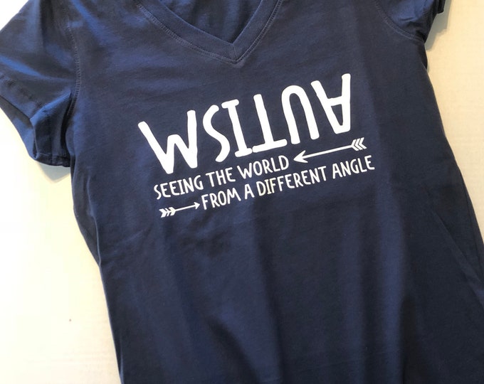 Autism Awareness - Autism- Seeing The World From A Different Angle Shirt