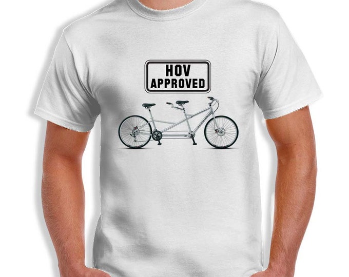 HOV Approved Tandem Bicycle Shirt