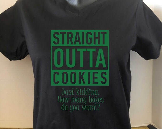 Straight Outta Cookies Tee - Girl Scouts Inspired Shirt