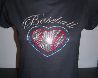 Baseball Love Bling Shirt