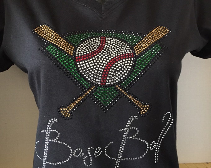 Baseball Diamond Bling Tee