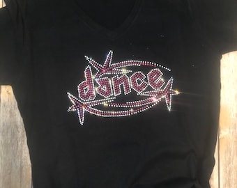 Dance with the Stars Bling Shirt (Customize the Stone Color)
