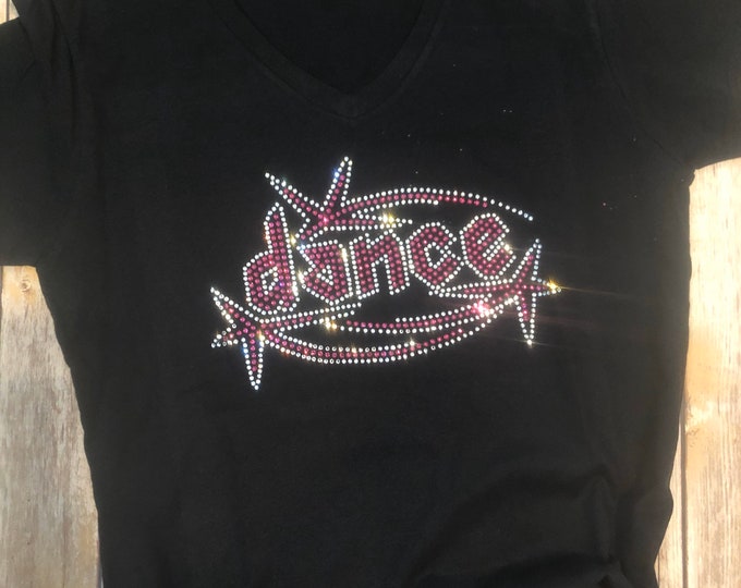 Dance with the Stars Bling Shirt (Customize the Stone Color)