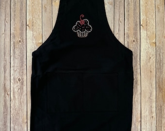 Cupcake Bling Apron