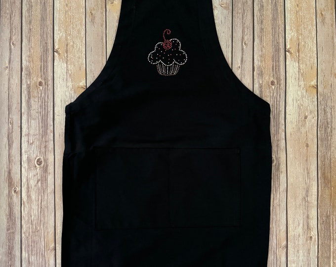 Cupcake Bling Apron