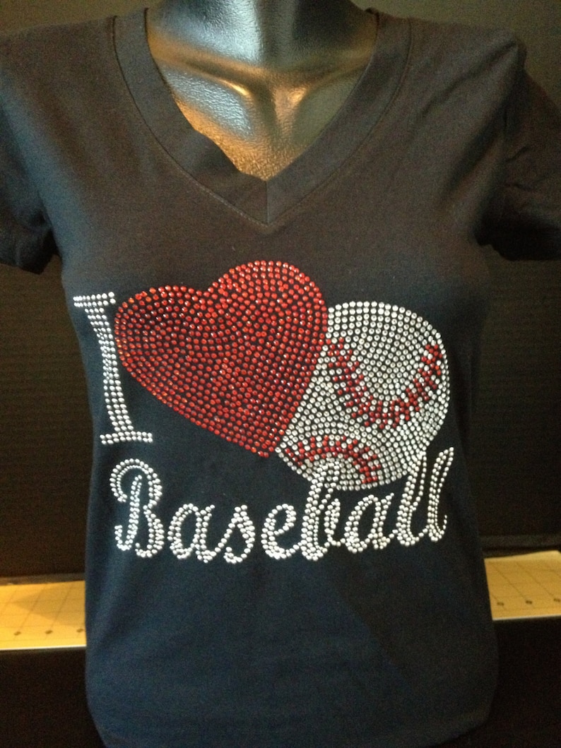 Texas H Rhinestone Baseball Tee main image 1
