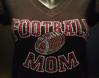 Football Mom Bling - Customize the stone color