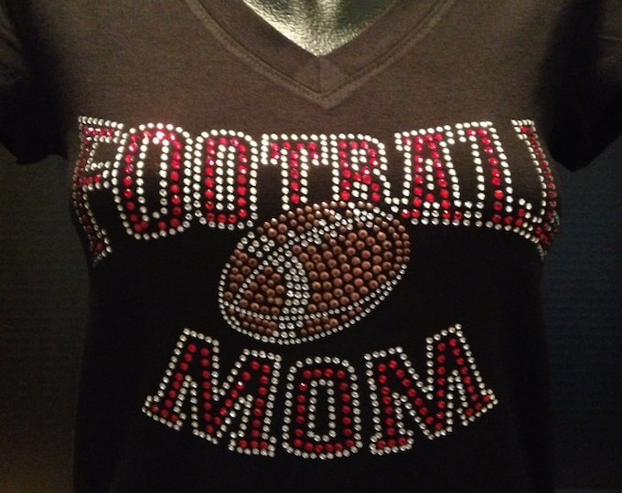 Football Mom Bling - Customize the stone color