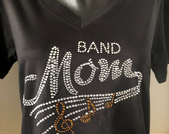 Band Mom Rhinestone Shirt