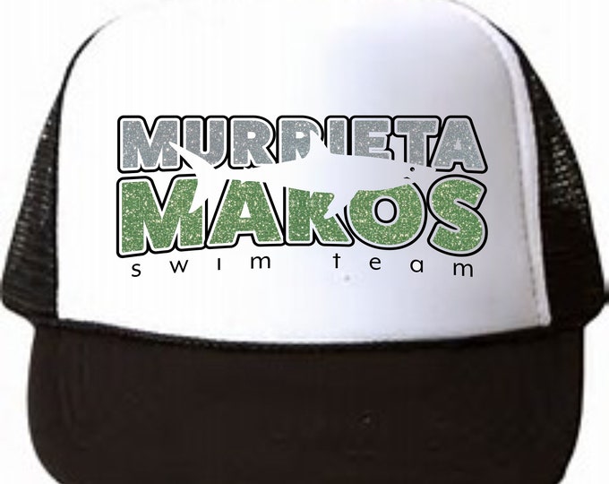 Murrieta Makos Swim Team Truckers Hat
