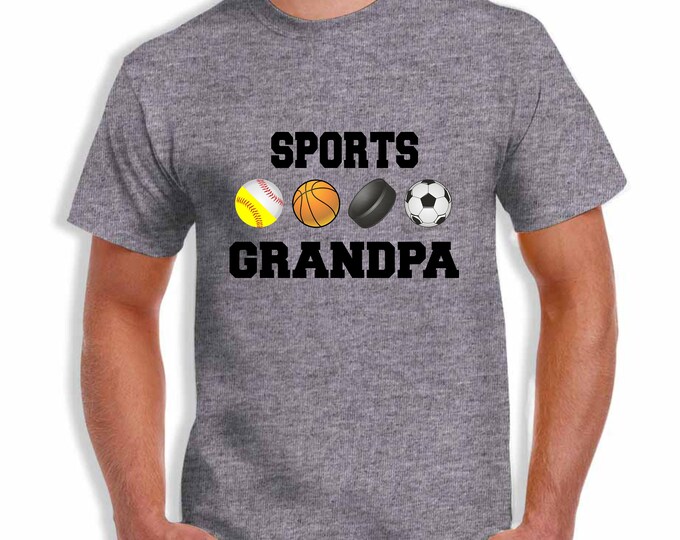 Sports - Multi Sports - Customize Grandpa Shirt