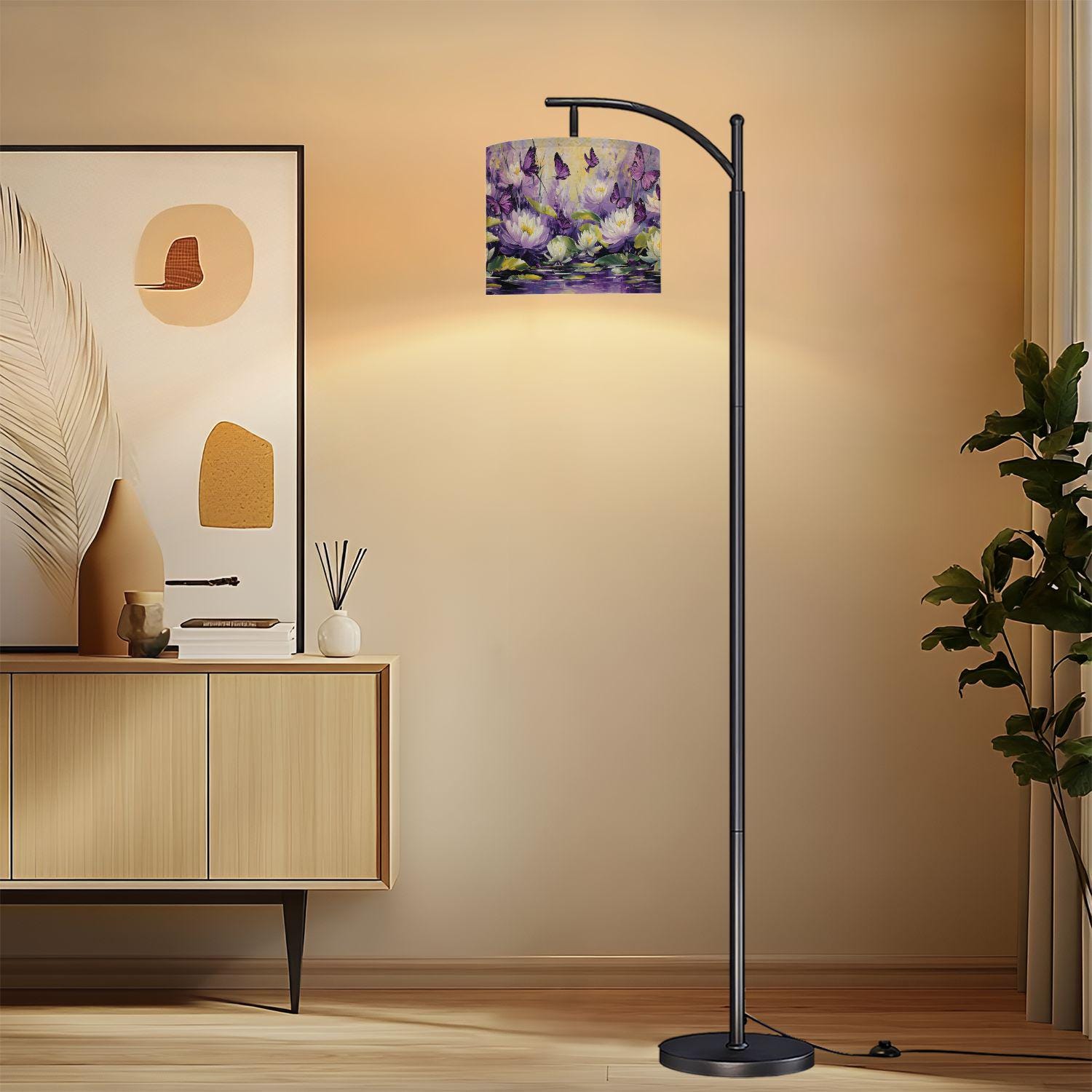 Arc floor lamp - Etsy 日本