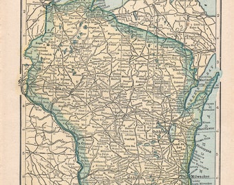 Old World Wisconsin Map Old World Wisconsin | Etsy