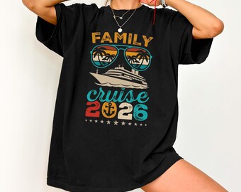Family Cruise 2026 Shirt – Making Memories Together Tee, Custom Cruise Trip Shirts, Matching Family Vacation Shirts, Cruise Group T-Shirts