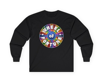 Lyckohjulet TV-spelshow långärmad t-shirt