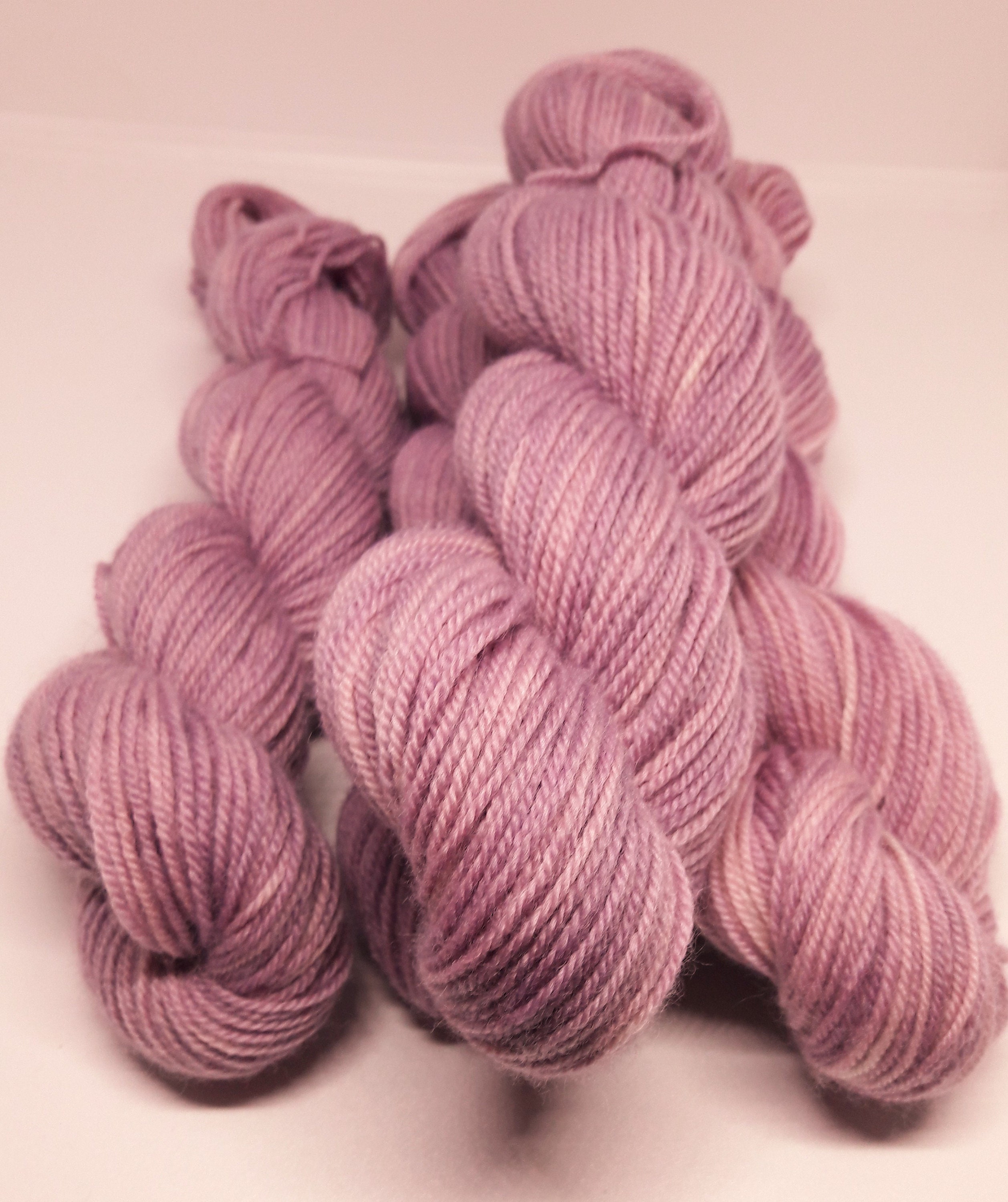 Rose Merino Yarn Hand Dyed Yarn DK Weight Merino Yarn Etsy