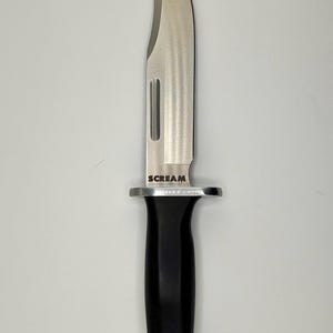SCREAM Movie Anpassad graverad riktig kniv samlarobjekt