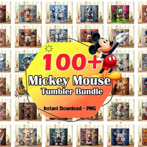 100+ Mickey Mouse Tumbler Wrap Png, Disneyland Mickey Mouse Skinny Tumbler Wrap Png, Disneyland Tumbler Designs image 1