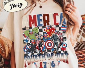 Avengers 4th of July Shirt, Disneyland Happy 4th of July Shirt, Iron Man Spiderman Patriotic Tee, Independence Day Tee, Memorial Day