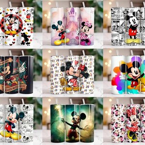 100+ Mickey Mouse Tumbler Wrap Png, Disneyland Mickey Mouse Skinny Tumbler Wrap Png, Disneyland Tumbler Designs image 2