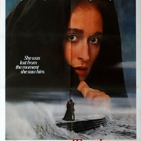 French Lieutenant's Wife, The. 1981 Original 27"x41" US Theater Movie Poster. Maureen Lambray Art of Meryl Streep, Jeremy Irons,Leo McKern,