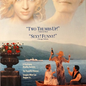 Month by the Lake, A. 1995 Original US 26&quot; x 40&quot; Movie Poster. Vanessa Redgrave, Edward Fox, Uma Thurman, Alida Valli