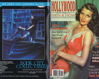 Hollywood Studio Magazine. FREE SHIPPING.1989.Rita Hayworth,Yvonne DeCarlo,Margaret Sullavan,Tom Cruise,Betty Davis,Mel Gibson,Kim Novak.