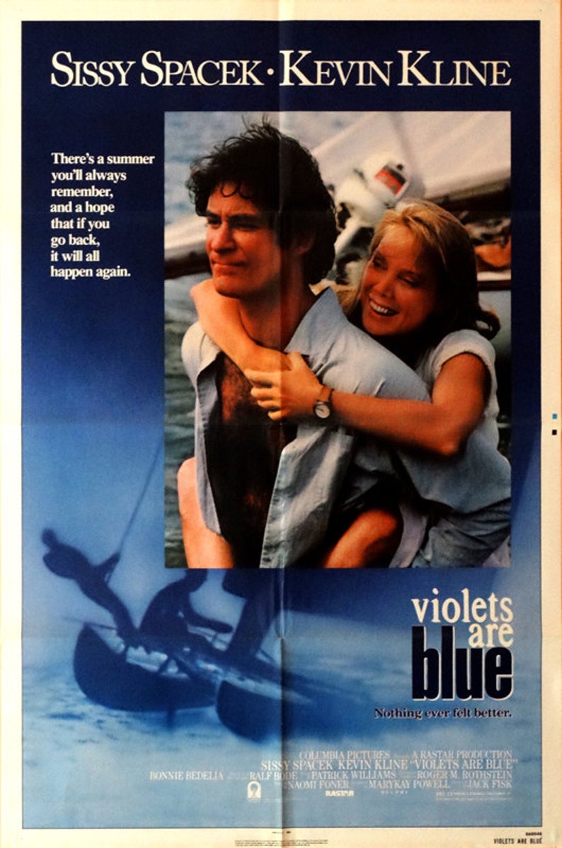 Violets are Blue. 1986 Original 27x41 US Theater Etsy