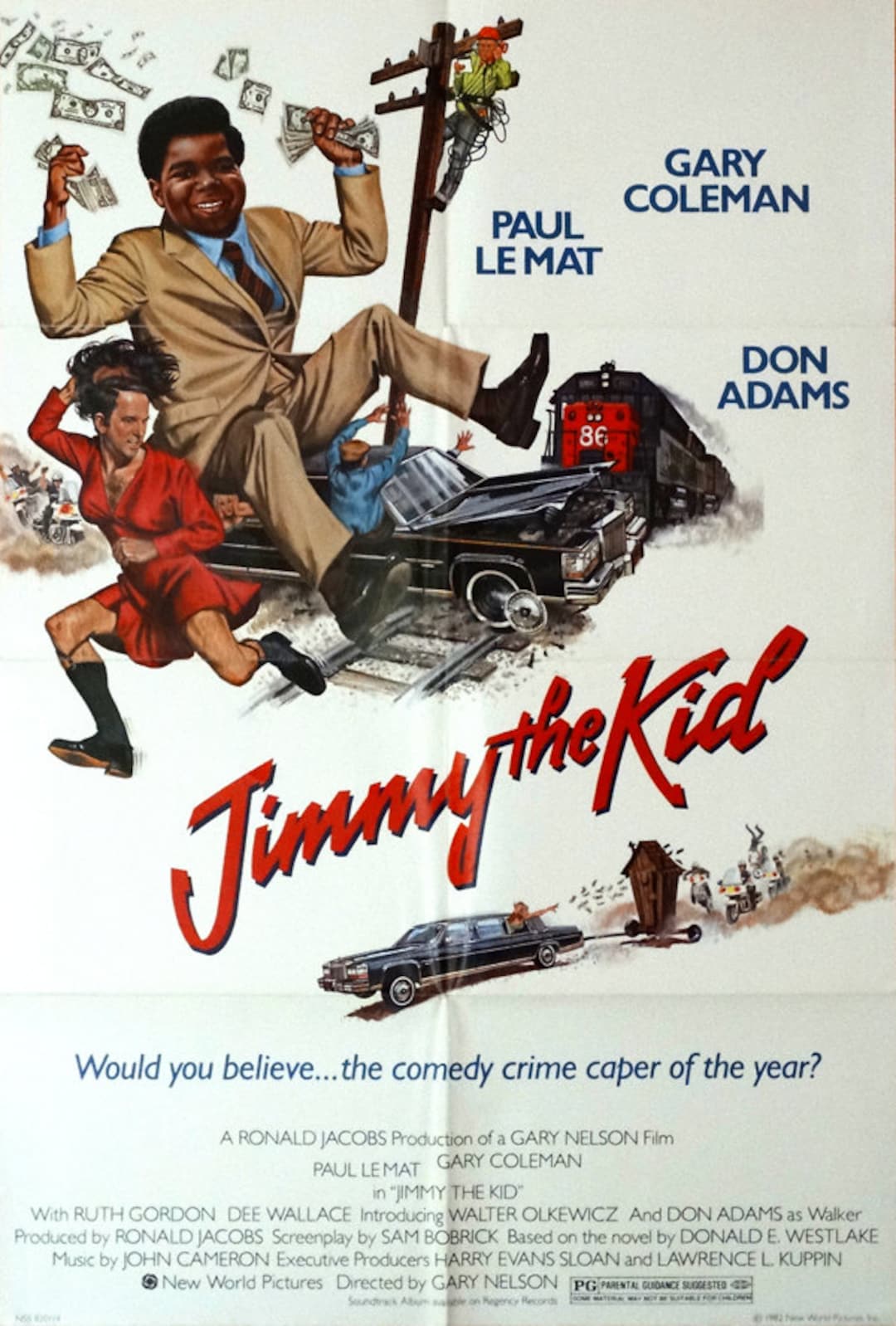 Jimmy the kid 映画　オリジナル　ポスター Jimmy the Kid. 1982 Original 26.5
