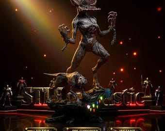 Demogorgon STL (Statue + Bust)