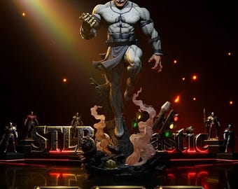 Conquest Invincible | Brutal Viltrumite STL Statue + Bust | 3D Print Model | Digital STL File