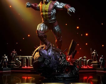 Colossus Marvel X-Men | Epic Metal Power STL Statue + Bust | 2 Variants 3D Print Model