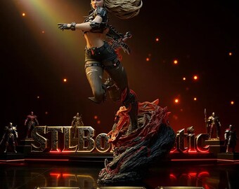 Magik - Marvel-sculptuur STL (standbeeld + buste)