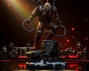 Omega Red X-Men Fanart STL Statue | 1/6 Scale Tentacle Assault (Digital Download)