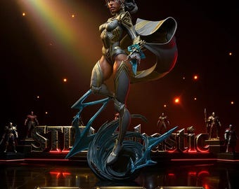 Tempesta - Scultura X-Men STL (Statua + Busto)