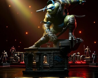 Leonardo - Mutant Turtle Swordsman STL Statue for 3D Printing